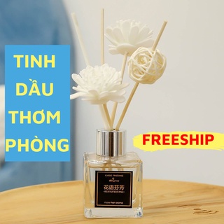 Tinh Dầu Thơm Phòng, Nước Hoa Để Bàn Que Gỗ Tự Khuếch Tán Mùi Thơm SIXTEEN