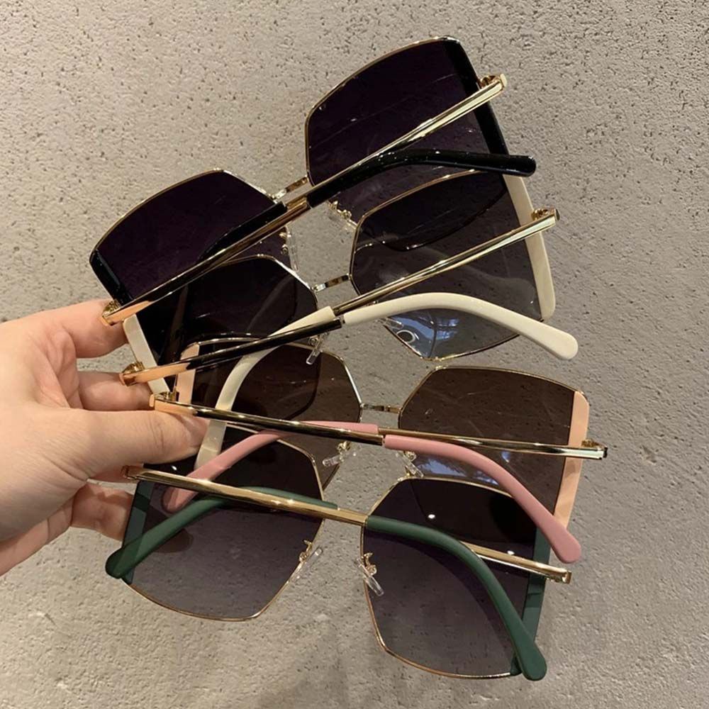 Kính mát gọng vuông phong cách hip hop thời trang cho nữ