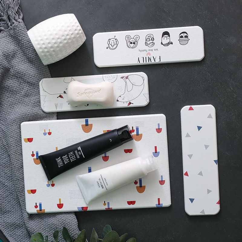 Giá Đỡ Xà Phòng Tắm Thấm Hút Tốt Nhanh Khô Tiện Dụng