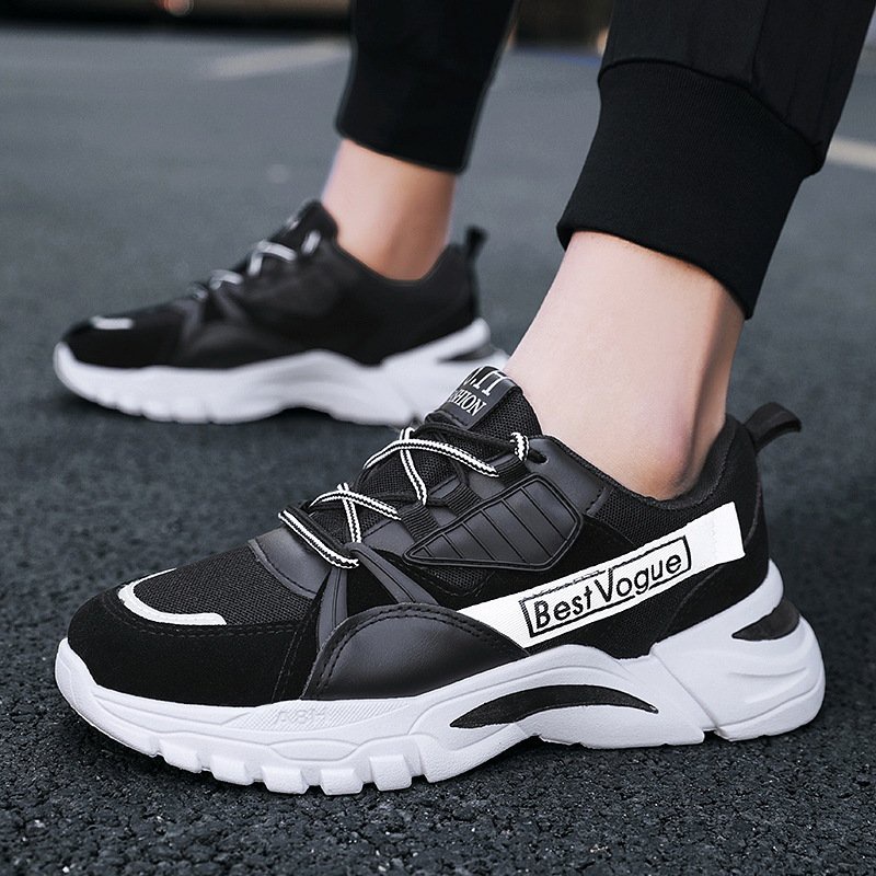 Giày thể thao nam 2021 mới về, sneaker tăng chiều cao nam phong cách cực ngầu, trẻ trung