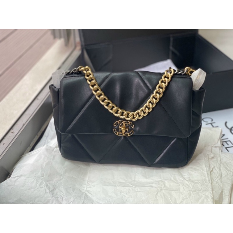 Túi C19 ô trám to da mềm mịn Fullbox