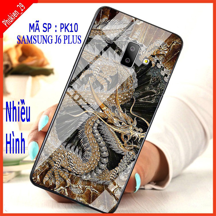 Ốp lưng kính 3D SAMSUNG J6 PLUS mặt kính 3d sang trọng sắc nét, sản phẩm thật shop có cung cấp video giới thiệu ạ