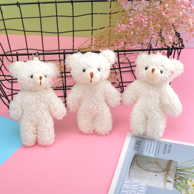 Móc khóa gấu TEDDY  [Phụ kiện trang trí túi] - Thú bông, PK001