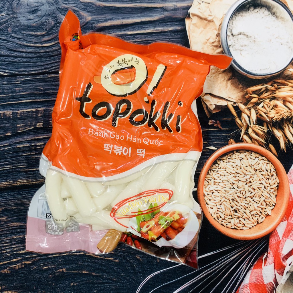 500G BÁNH GẠO TRUYỀN THỐNG SANNADLE KÈM BỘT PHÔ MAI