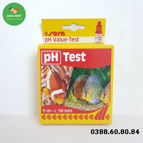 Hộp test PH - Hộp PH nước Sera - Đức