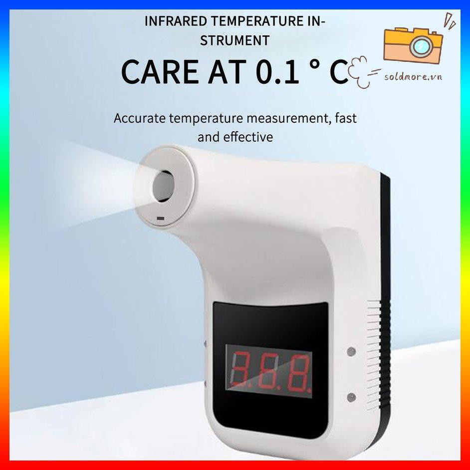 [SOE]  K3 Non-contact Infrared Temperature Measurement Forehead With Fever Alarm Wall-mounted Automatic Temperature Digital Display