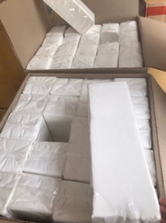 Khăn giấy lau mặt spa 200tờ/cây