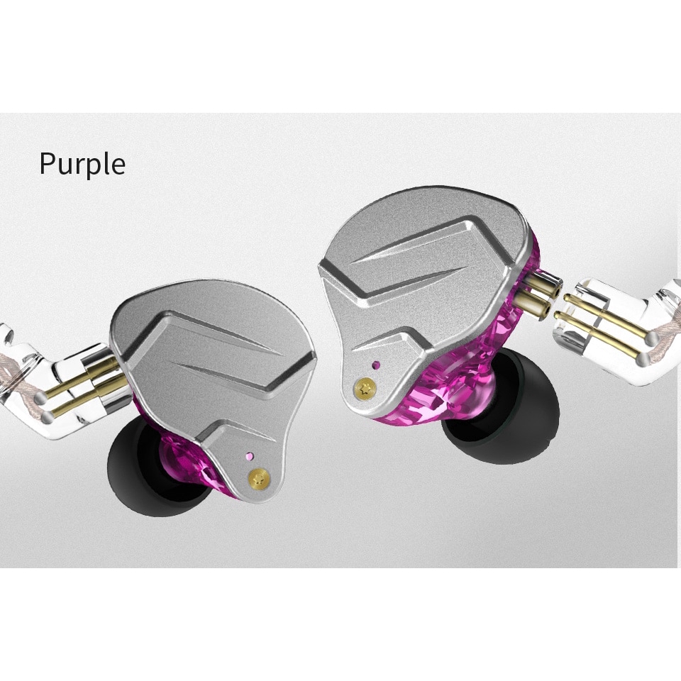 Tai nghe nhét tai KZ ZSN Pro 1BA+1DD Hybrid HIFI DJ thể thao