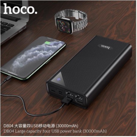 🌟CHÍNH HÃNG 🌟Sạc Dự Phòng 30000mAh Hoco DB04 Hỗ Trợ 4 Cổng USB { BẢO HÀNH 12 THÁNG} | BigBuy360 - bigbuy360.vn