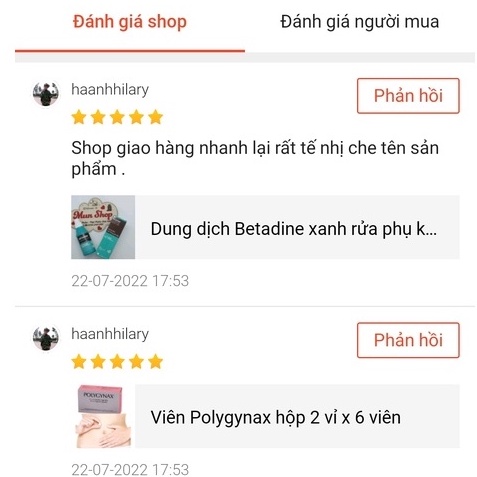 Viên Polygyna Pháp - hộp 2 vỉ x 6 viên