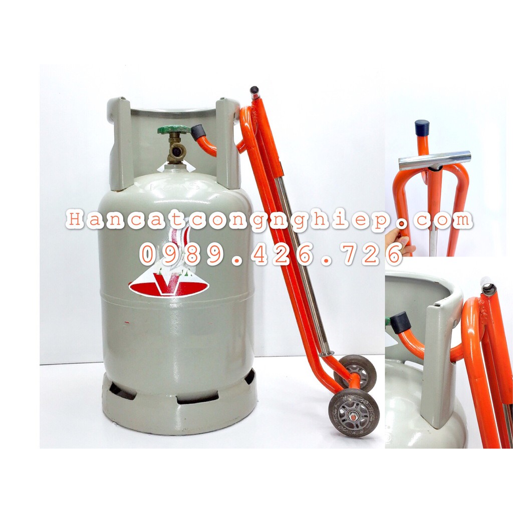 Xe đẩy bình gas gia đình (Bình 12kg)