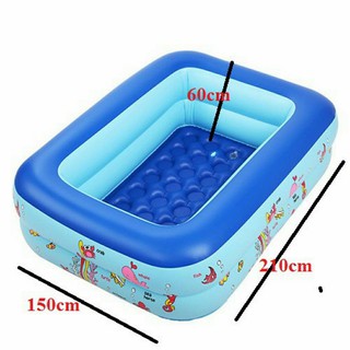 Bể Phao Bơi 2 Tầng 1m2 Bền Đẹp