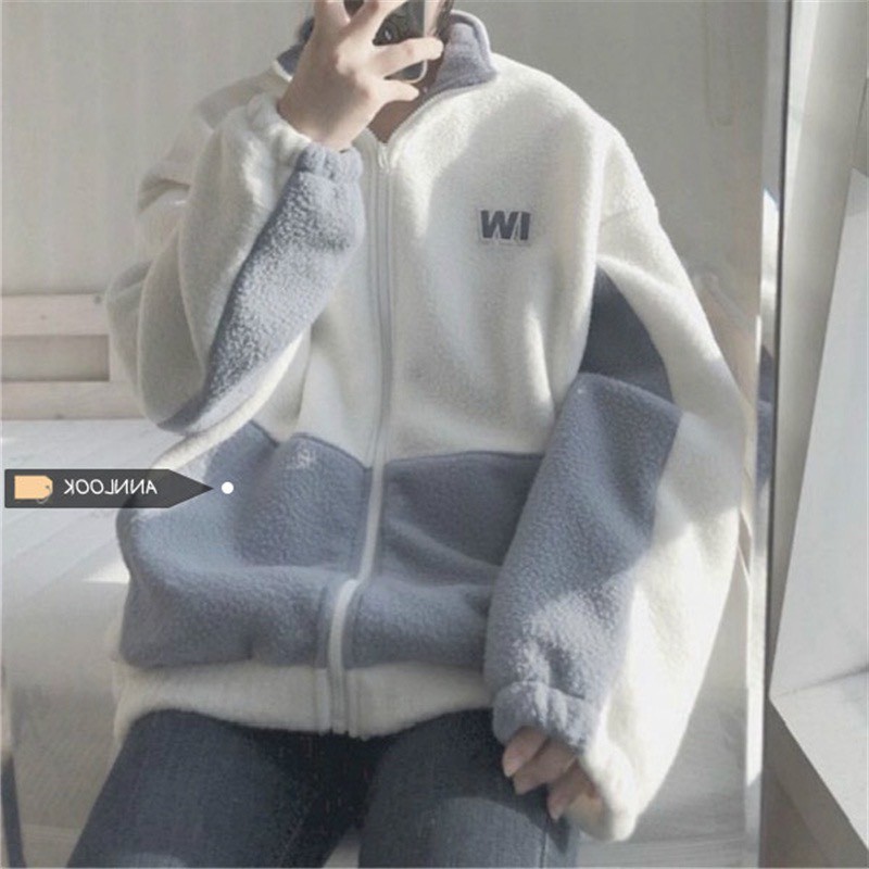 [ULZZANG] 🌼 Áo khoác bông lông cừu phiên bản mơi Hàn Quốc 2021 🌼 Em Gấu Shop