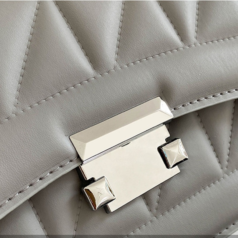 Túi Đeo Chéo Da PU Hình Vuông Phong Cách Cổ Điển Dành Cho Nữ