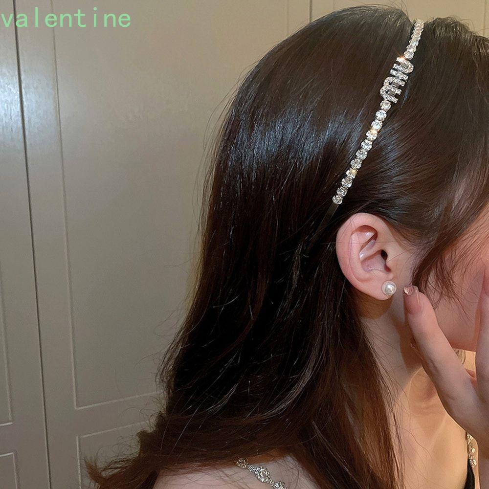 Kẹp Tóc Đính Đá Chữ Thời Trang Cho Nữ AVALENTINE Miu