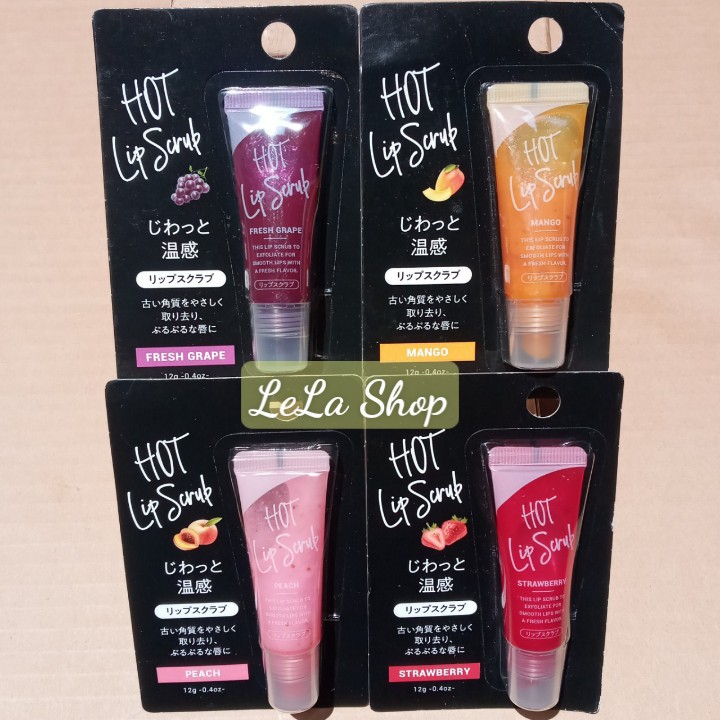 Tẩy Tế Bào Chết Cho Môi Hot Lip Scrub Nội Địa Nhật