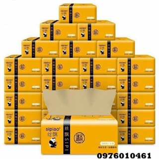 Thùng giấy ăn gấu trúc 27 gói
