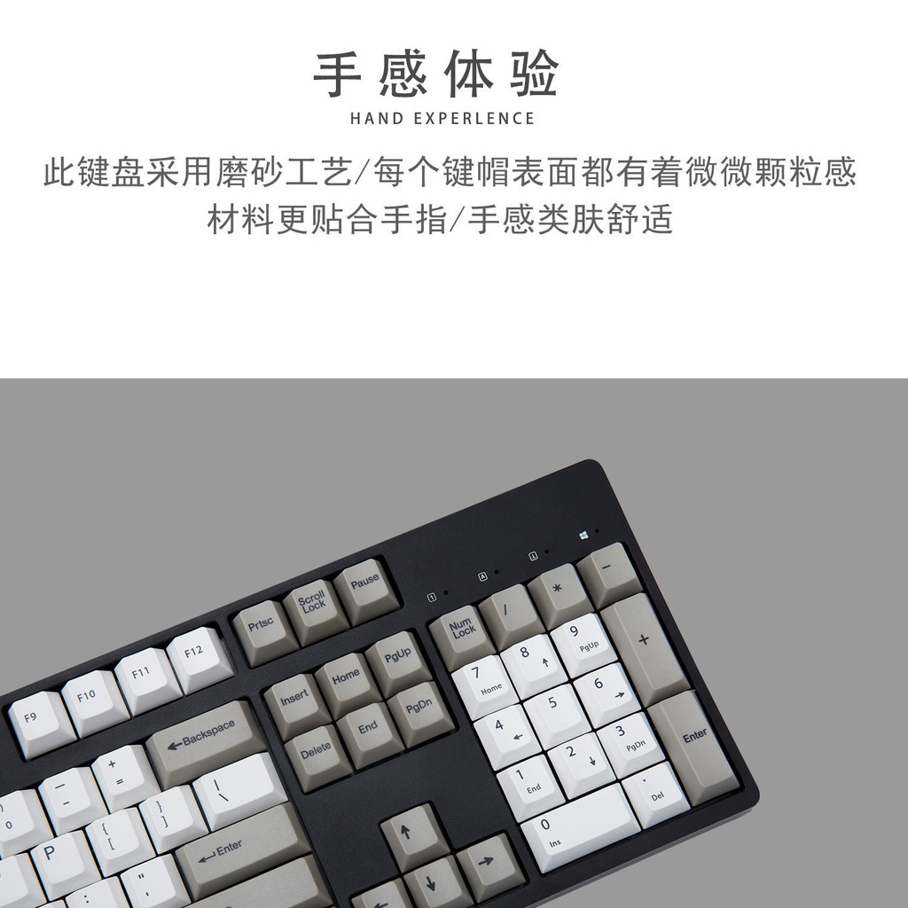 ❧❂Capturer xám keycaps retro chiều cao ban đầu PBT thăng hoa anh đào MX8.0 bàn phím cơ IKBC