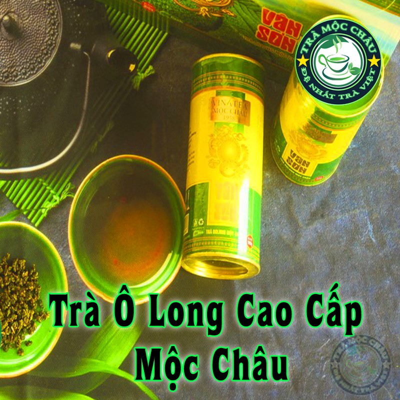 Trà Ô Long Vân Sơn - Trà Ô Long Cao Cấp Mộc Châu hộp 100gr