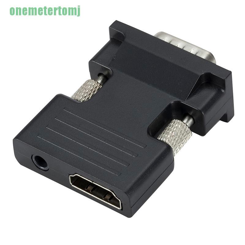 Đầu Chuyển Đổi Hdmi Đầu Cái Sang Vga Hỗ Trợ Âm Thanh 1080p Chất Lượng Cao | BigBuy360 - bigbuy360.vn