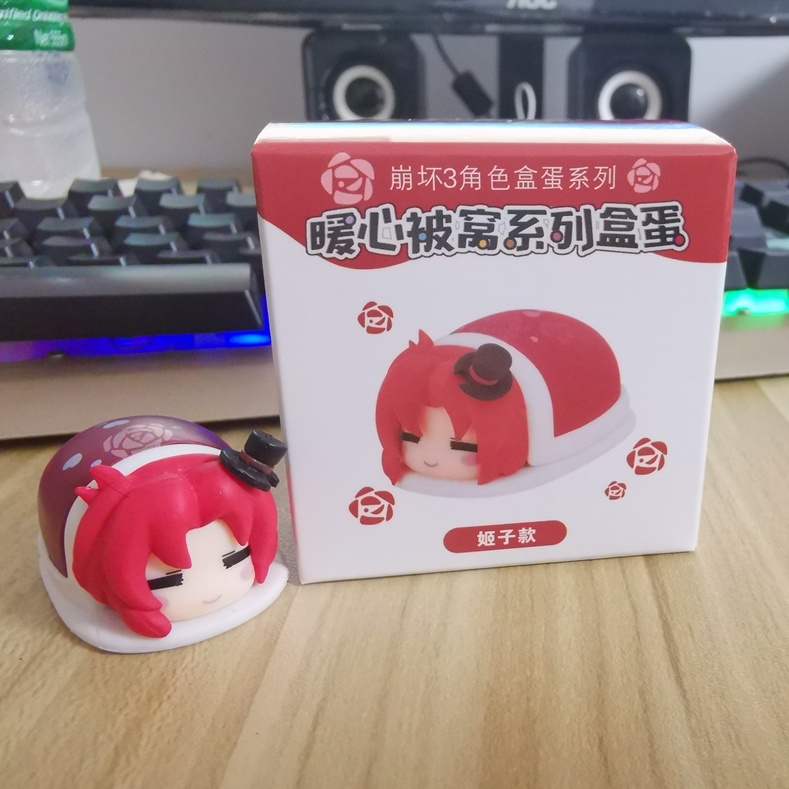 Set 7 Mô Hình Nhân Vật Hoạt Hình Honkai Impact 3 Trang Trí