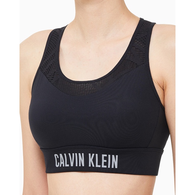 [Mã FAPRE5 giảm 10% đơn từ 1tr] CALVIN KLEIN PERFORMANCE - Áo Thun Thể Thao Nữ Lace Trim Rcrbk - 4WS1K159007