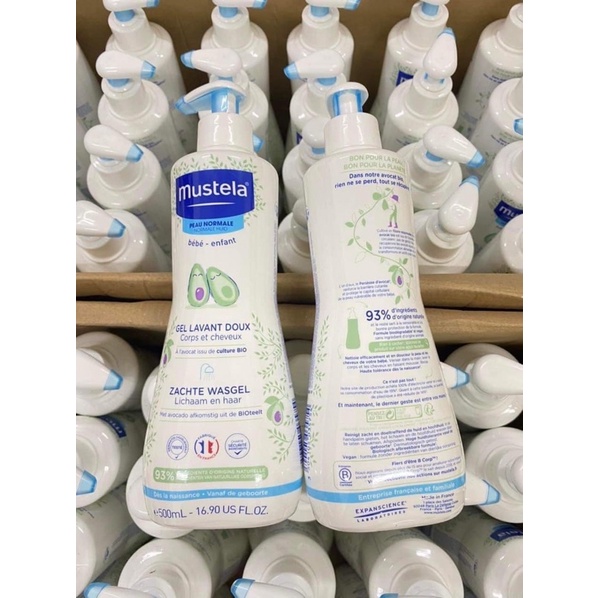Sữa tắm Mustela 2 trong 1 cho bé mẫu mới