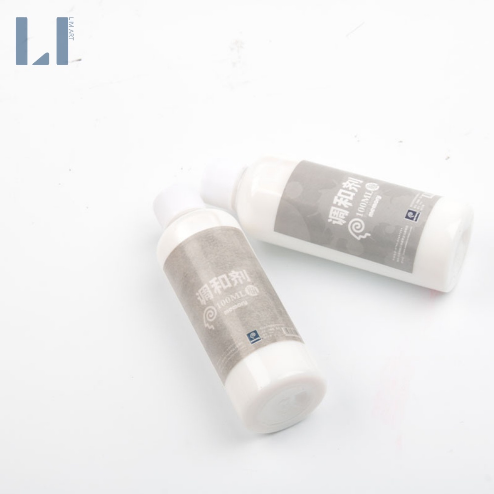 Dung dịch pha loãng màu acrylic, khắc phục màu khô 100ml. Dung môi pha màu acrylic