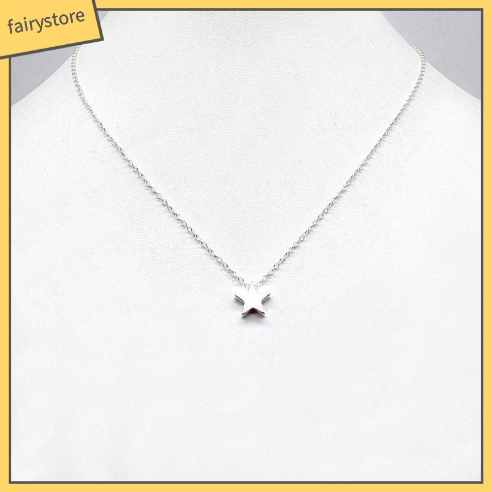 Dây Chuyền Mặt Hình Ngôi Sao Thời Trang Cho Nữ