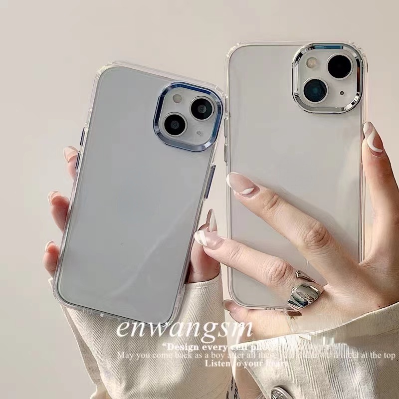 Ốp Điện Thoại Trong Suốt Chống Sốc Mạ 6D Sang Trọng Cho IPhone 14 Pro MAX 13 12 Pro MAX 7P IPX Xr i12 11 Pro MAX XS X 7 + 8 Plus