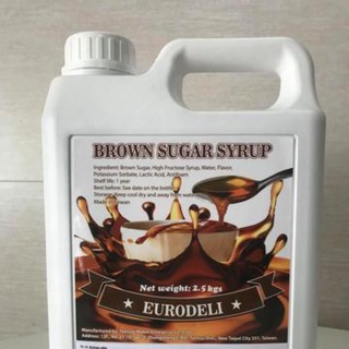 Siro Đường Đen Eurodeli Can 2.5kg