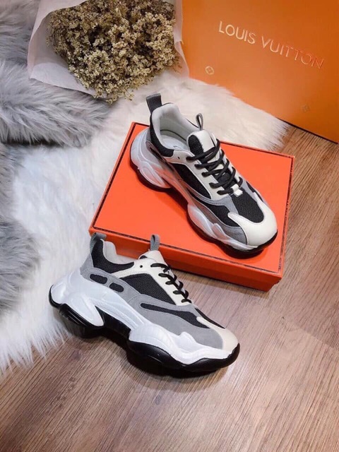 giày thể thao pha màu mẫu mới siêu hot 2019-23