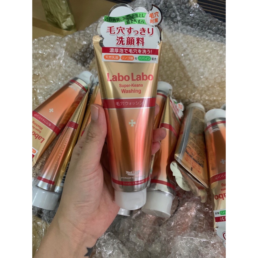 [Mã COS1904 giảm 8% đơn 300K] SỮA RỬA MẶT SE KHÍT LỖ CHÂN LÔNG LABO LABO SUPER-KEANA 120ml | BigBuy360 - bigbuy360.vn