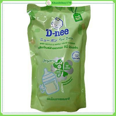 Nước rửa bình sữa Dnee túi 600ml (Chính hãng có tem Công ty Đại Thịnh)