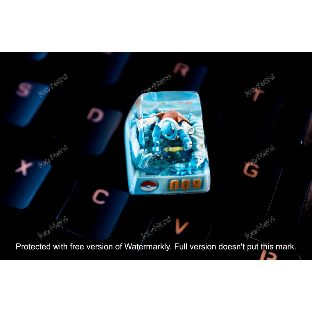 Keycap resin pokemon - nút bàn phím cơ - artisan