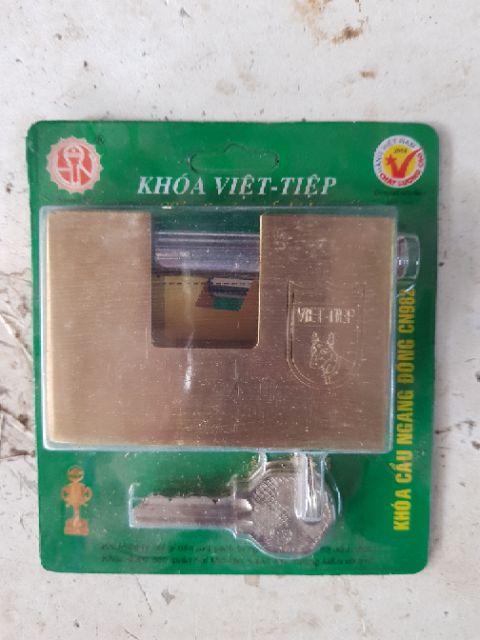 Khóa cầu ngang đồng việt tiệp (các cỡ)