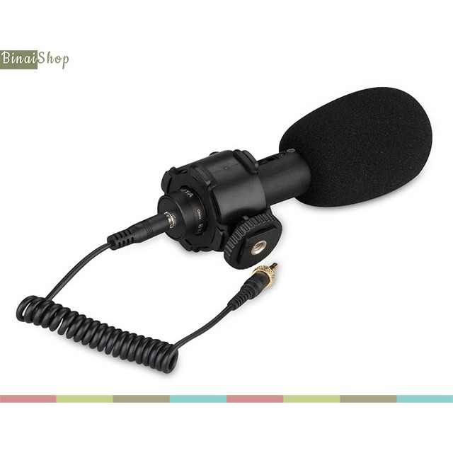 Microphone cho máy ảnh Boya BY-PVM50(Đen)