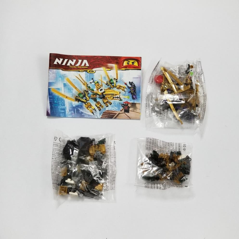 [ ĐỒ CHƠI LEGO GIÁ RẺ ] Lego xếp hình ninjago Rồng Vàng Huyền Thoại 11160 ⚡Ảnh-thật⚡