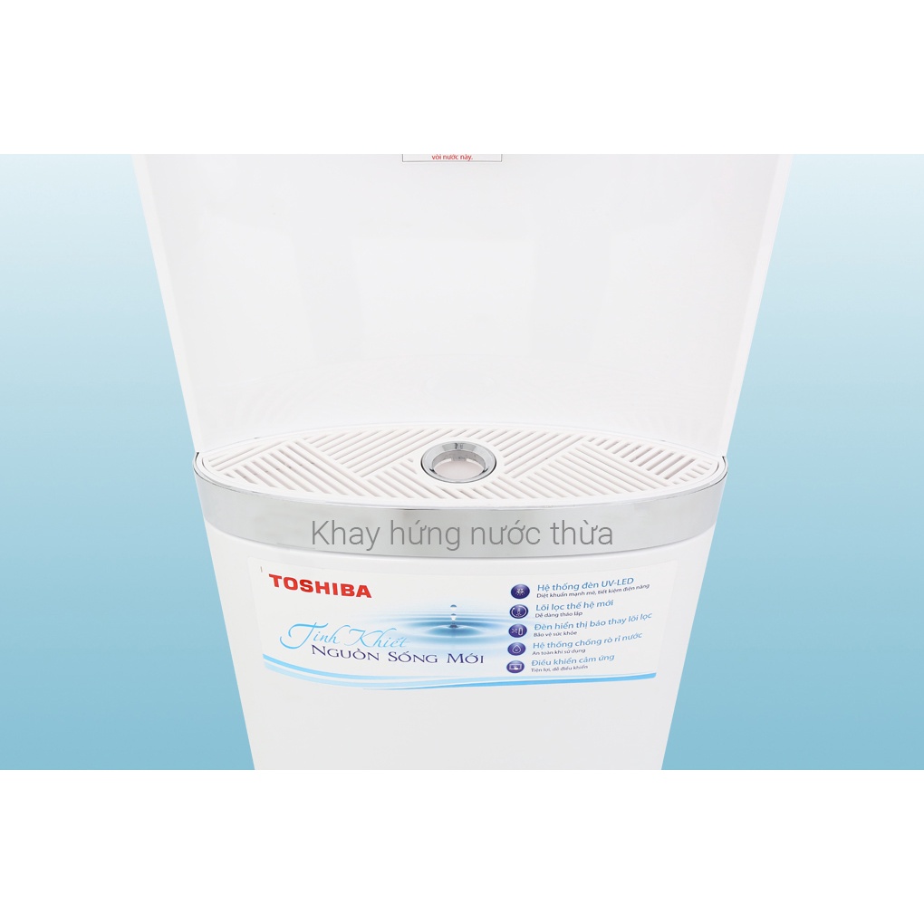Máy lọc nước RO nóng lạnh Toshiba TWP-W1643SV(W) 4 lõi
