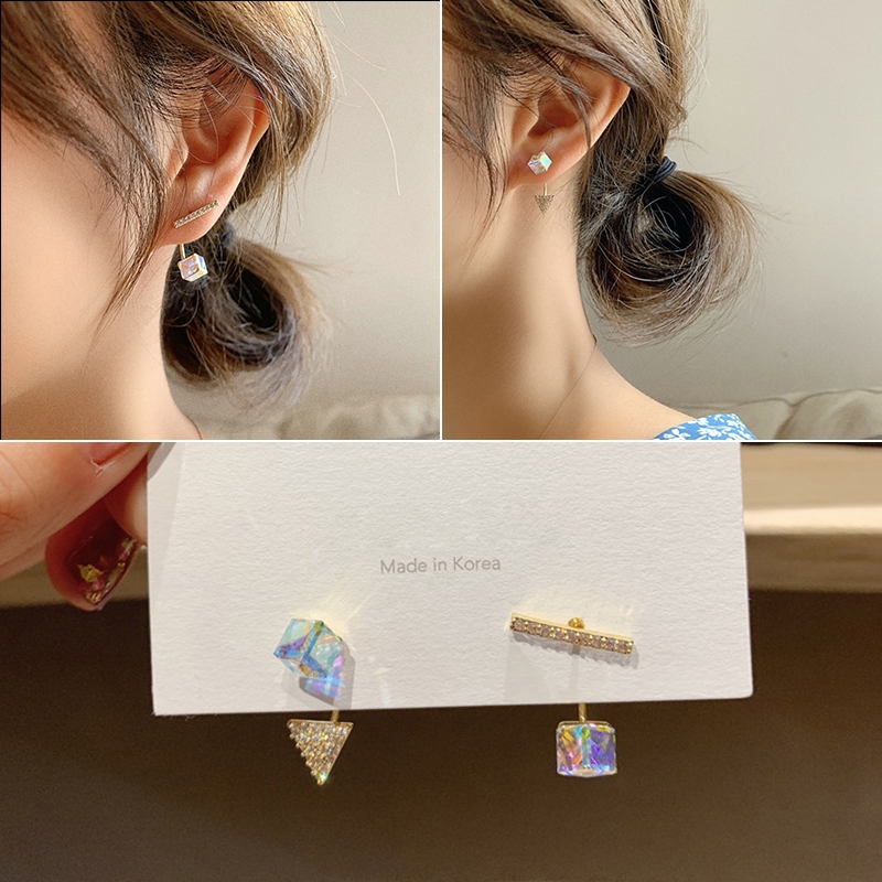 Bông Tai Đính Đá Thời Trang Cho Nữ