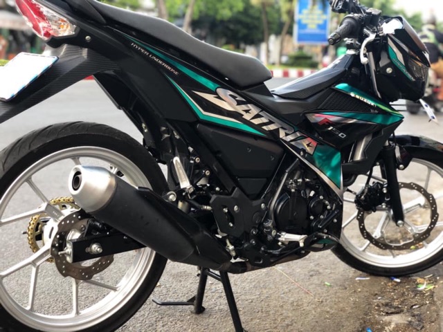 Tem rời Satria crom -1