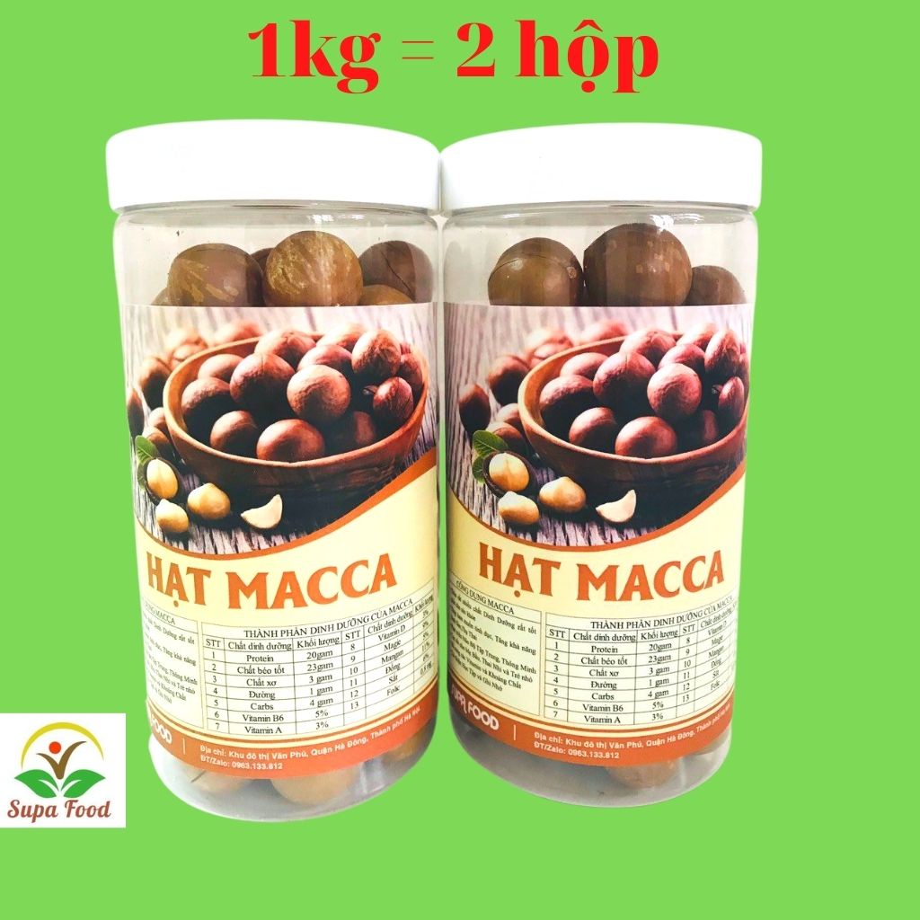 Hạt Macca Ngon Sạch Thơm Chuẩn ÚC Nứt Vỏ Tự Nhiên-Tặng Ngay Khui hạt - hạt Dinh Dưỡng MACCA Size To Khổng Lồ-OneFood68