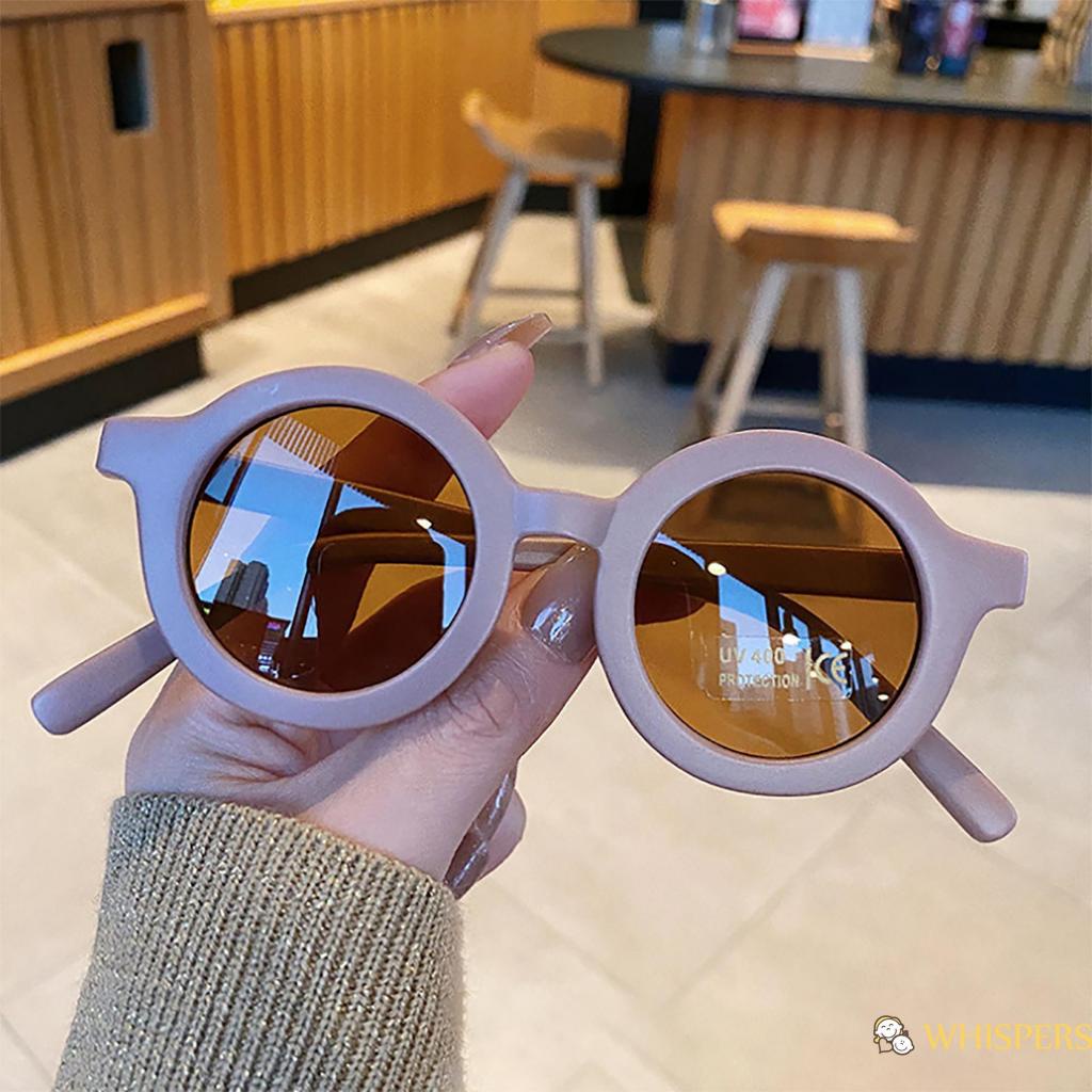 Kính mát gọng hoa chống tia UV400 cho bé