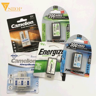 1 Viên Pin Sạc 9V Chính Hãng