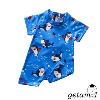Đồ Bơi Liền Thân Hình Cá Mập Cho Bé Trai