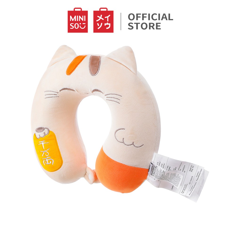 Gối Kê Cổ Bông Chữ U Cao Cấp Miniso (Kitten) - Hàng chính hãng