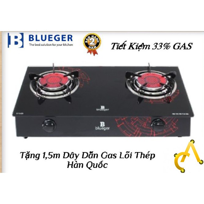 Bếp gas dương hồng ngoại Blueger B72GA