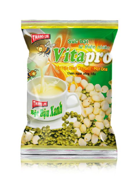 BỘT ĐẬU XANH SEN MẬT ONG 420GR ( CÓ ĐƯỜNG) - VITAPRO