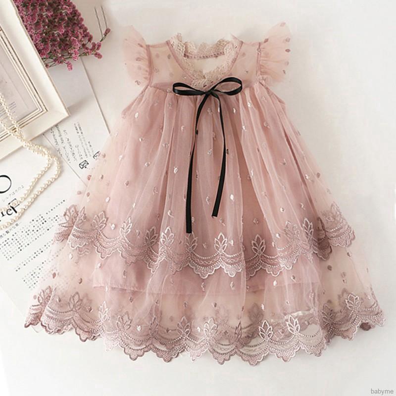 Đầm Xòe Công Chúa Xinh Xắn Dành Cho Bé Gái