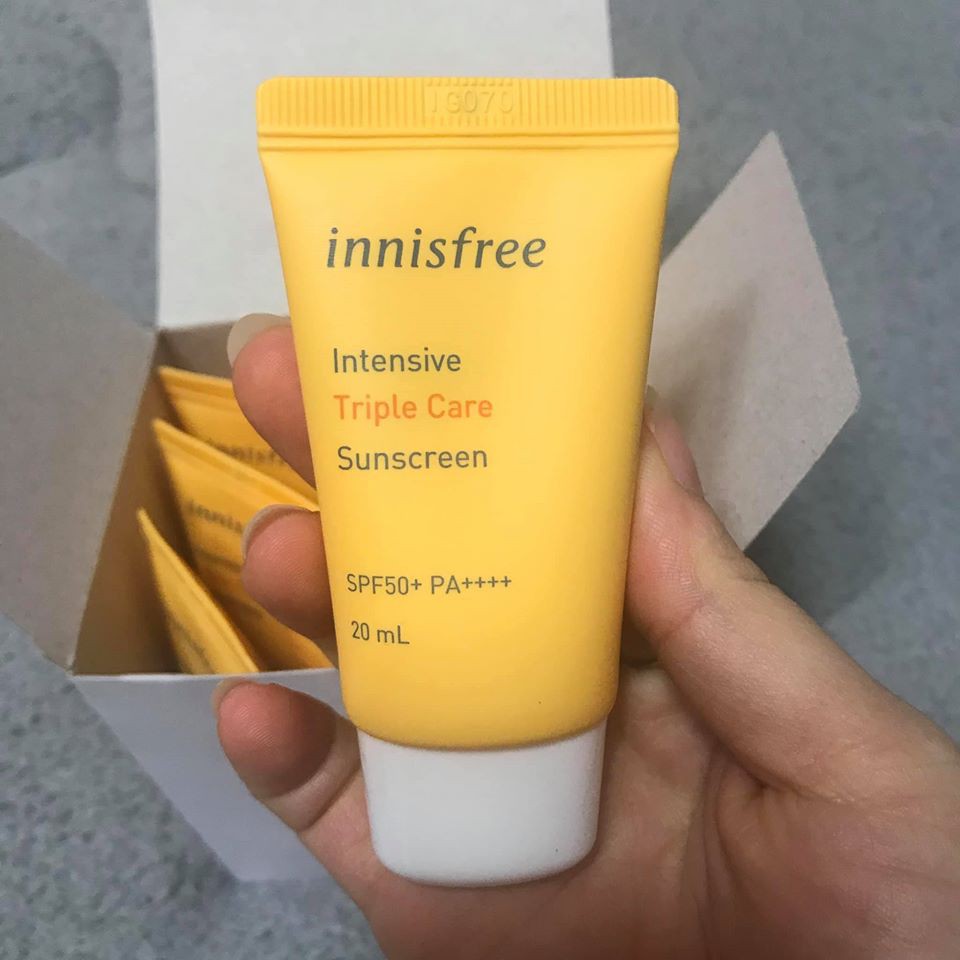 [INNISFREE MINI SIZE] KEM CHỐNG NẮNG TRIPLE CARE MINI 20ml